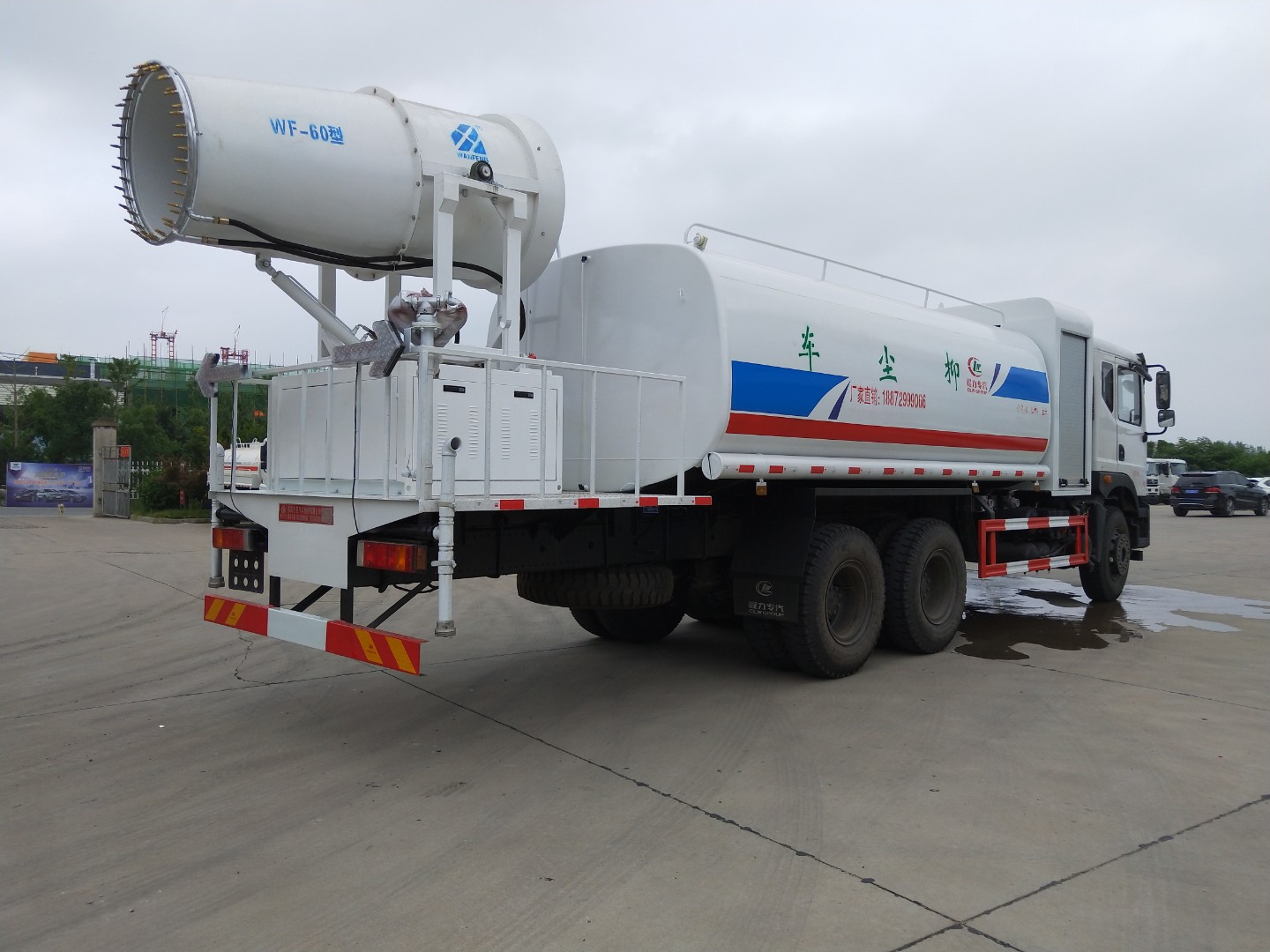 多功能洒水雾炮车助力城区拆迁-湖北程力洒水车价格报价 多功能洒水雾炮车助力城区拆迁-湖北程力洒水车价格报价