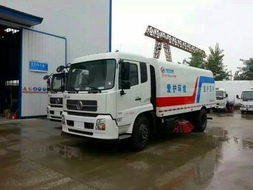 国六新款东风天锦扫路车-湖北程力扫路车生产厂家 国六新款东风天锦扫路车-湖北程力扫路车生产厂家