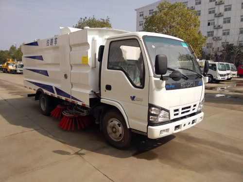 国六庆铃五十铃5方蓝牌扫路车-扫路车报价-程力扫路车生产厂家 国六庆铃五十铃5方蓝牌扫路车-扫路车报价-程力扫路车生产厂家