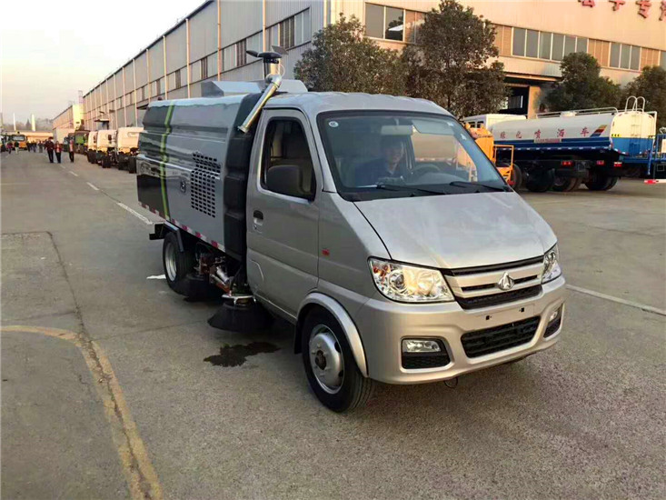 长安2方扫路车(小区清扫车|厂区专用)-2方扫路车价格报价-湖北程力 长安2方扫路车(小区清扫车|厂区专用)-2方扫路车价格报价-湖北程力