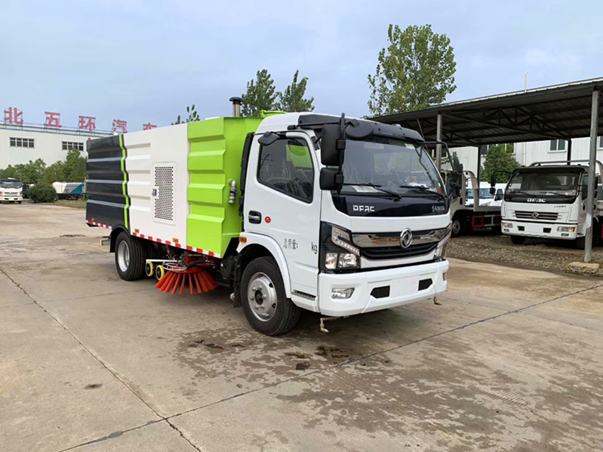 东风4方扫路车 多利卡道路清扫车 蓝牌扫路车-湖北程力 东风4方扫路车 多利卡道路清扫车 蓝牌扫路车-湖北程力